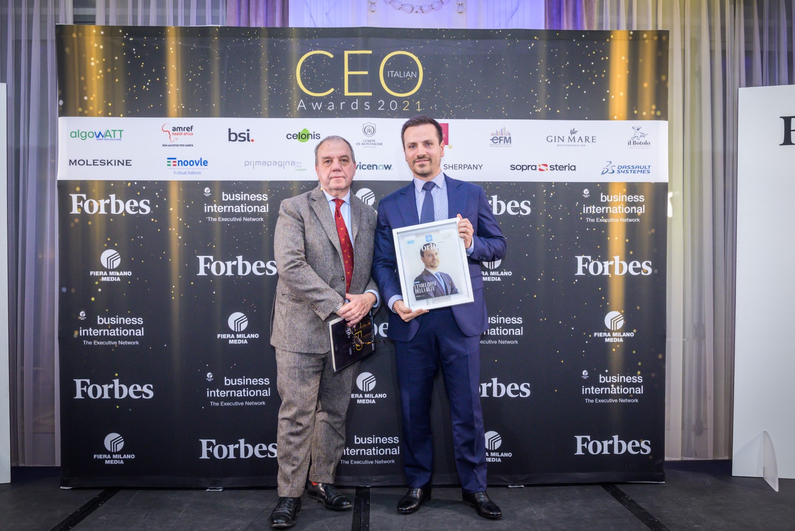 CLAUDIO ROMANI AWARDED AMONG THE 20 TOP MANAGERS OF THE CEO ITALIAN AWARDS 2021 | RESI Informatica